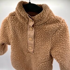 Wonder Nation sherpa pullover- Size 12m
